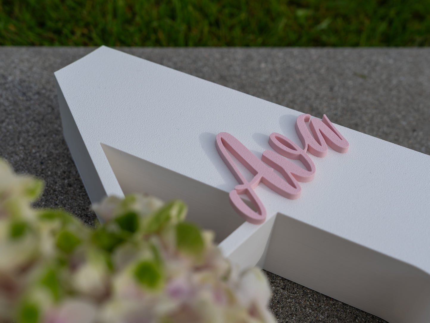 Personlig bokstav med navn