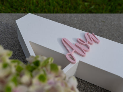 Personlig bokstav med navn