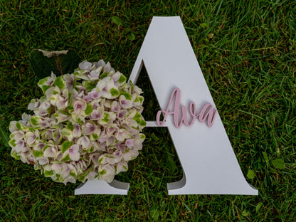 Personlig bokstav med navn