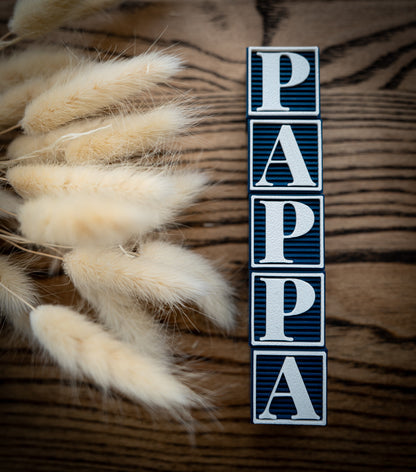 Pappa mørkeblå
